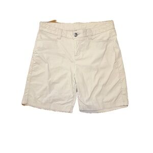Eddie Bauer Light Gray Flat Front Shorts